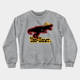 Cowboy Dinosaur Crewneck Sweatshirt